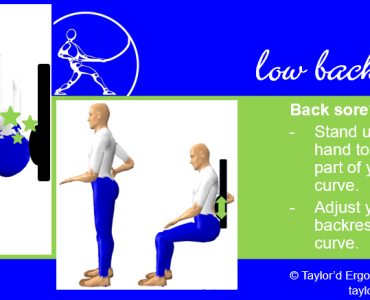 how to adjust low back support