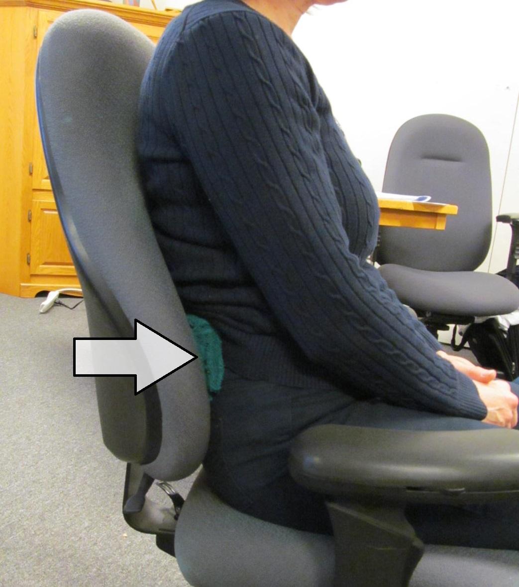 The rolling lumbar roll (and other portable cushions) • Taylor'd Ergonomics