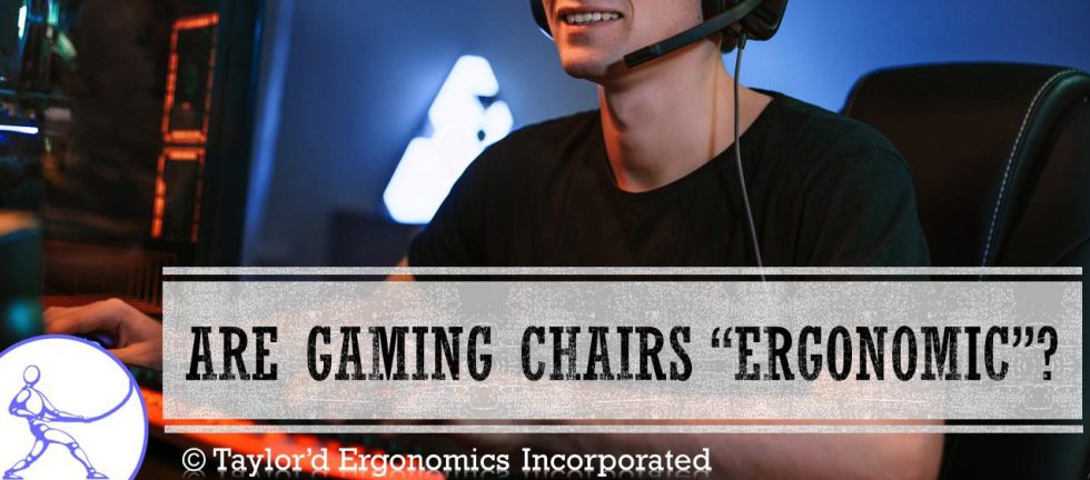 gamer seated in chair